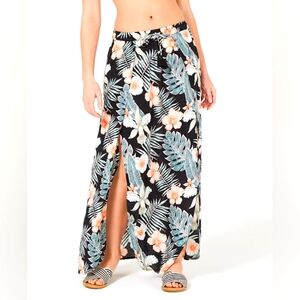 Roxy juniors desert garden printed skirt cover-up